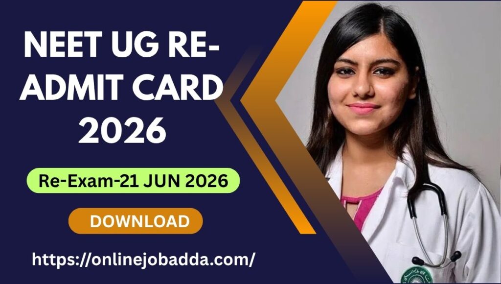NEET UG Re-Admit Card 2026