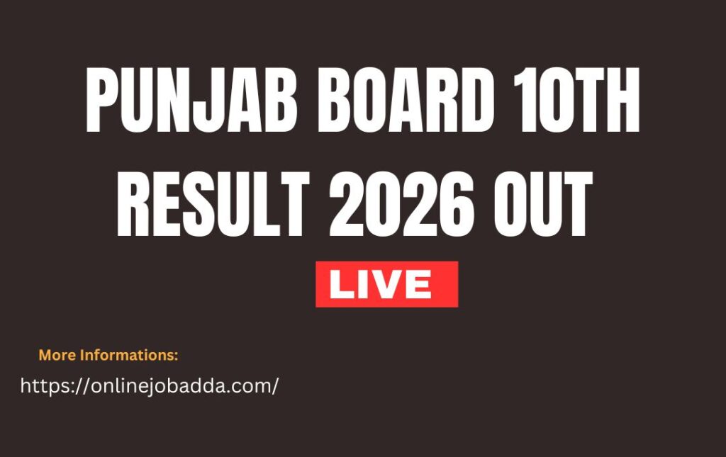 Pseb 10th result 2026