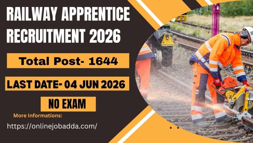 Railway Apprentice Recruitment 2026