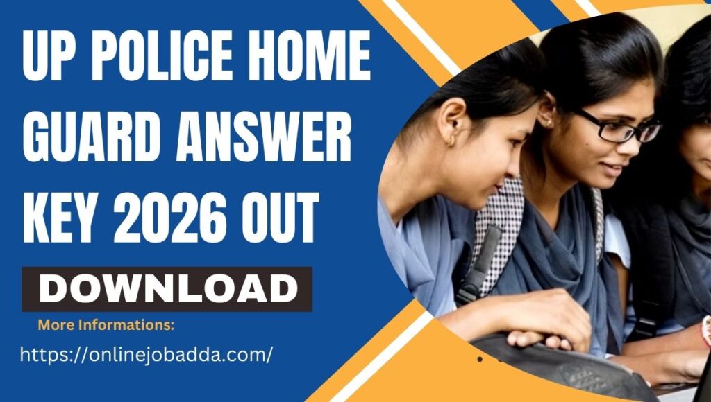 UP Police Home Guard Answer Key 2026