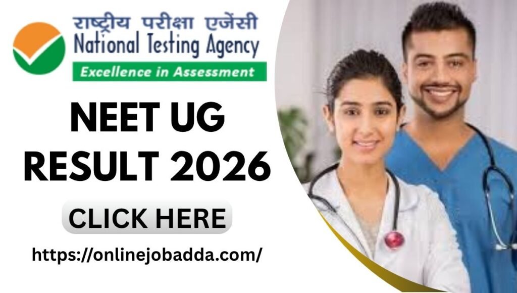 NEET UG Result 2026
