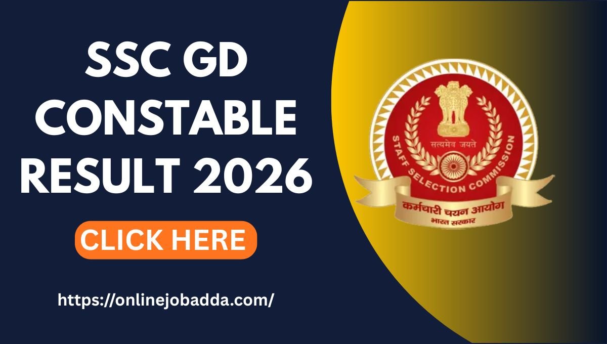 SSC GD Result 2026
