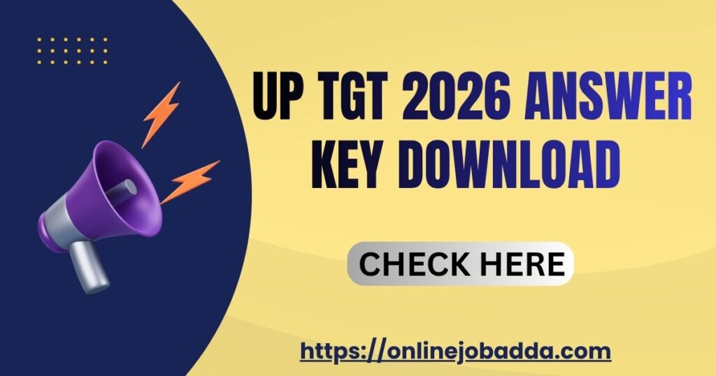 UP TGT 2026 Answer Key