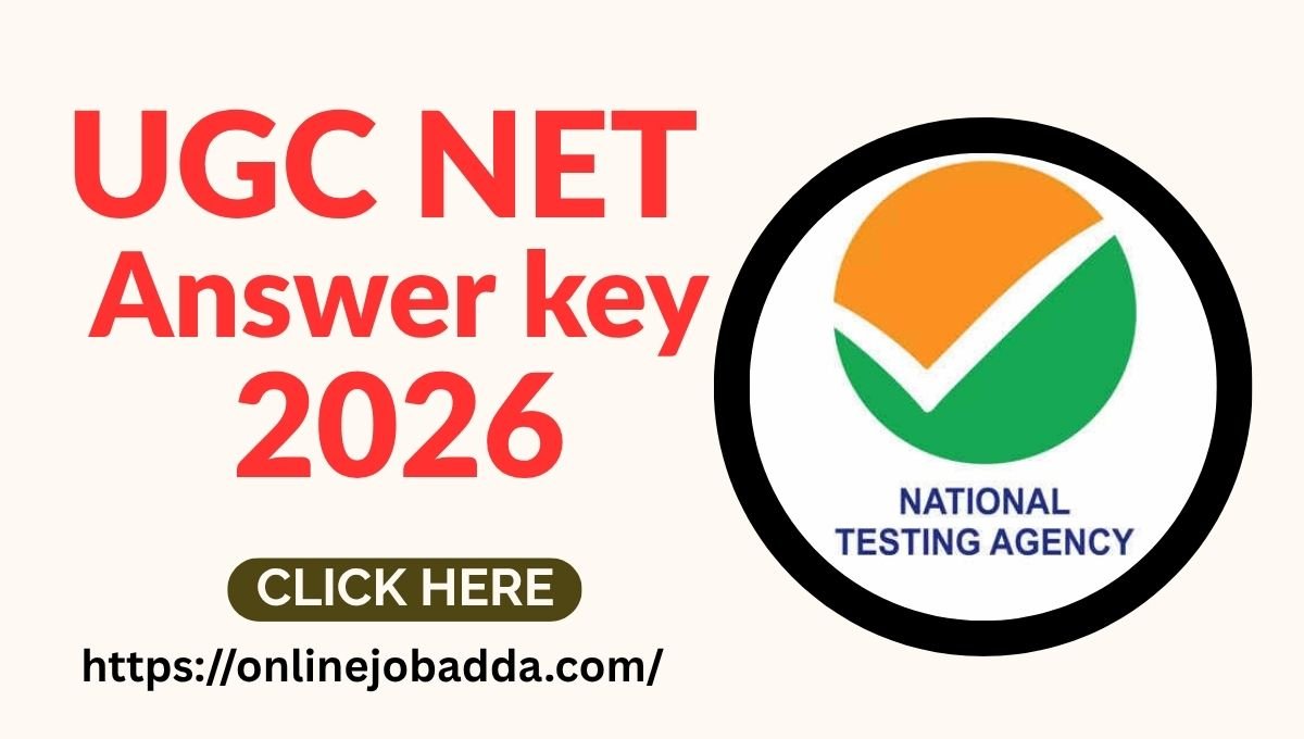 UGC NET Answer key 2026