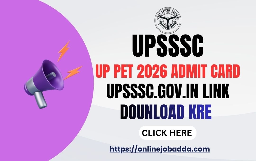 UP PET 2026 Admit Card
