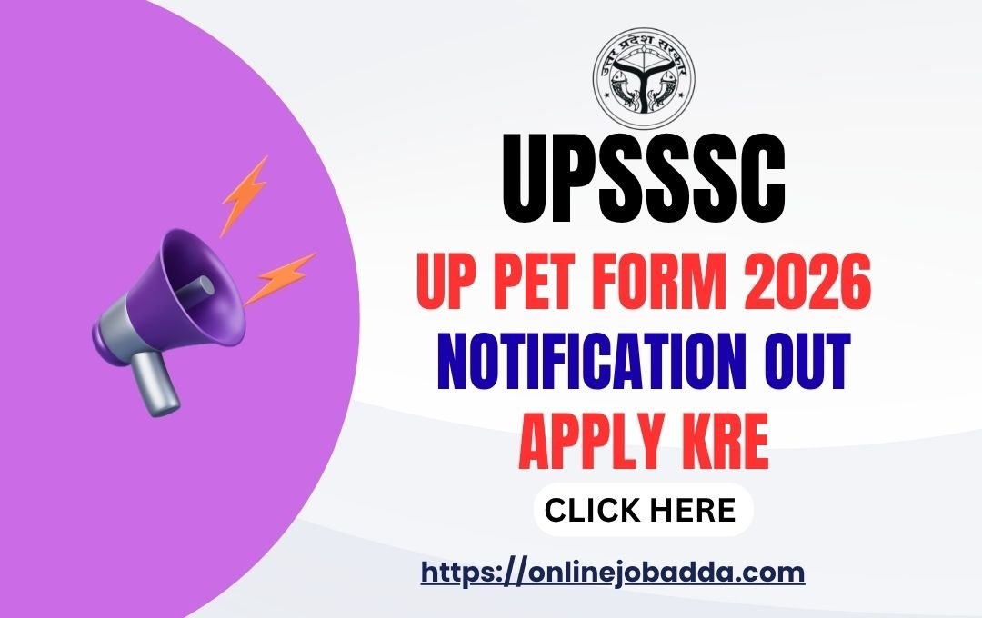 UP PET Form 2026[upsssc.gov.in]Link से अप्लाई करे
