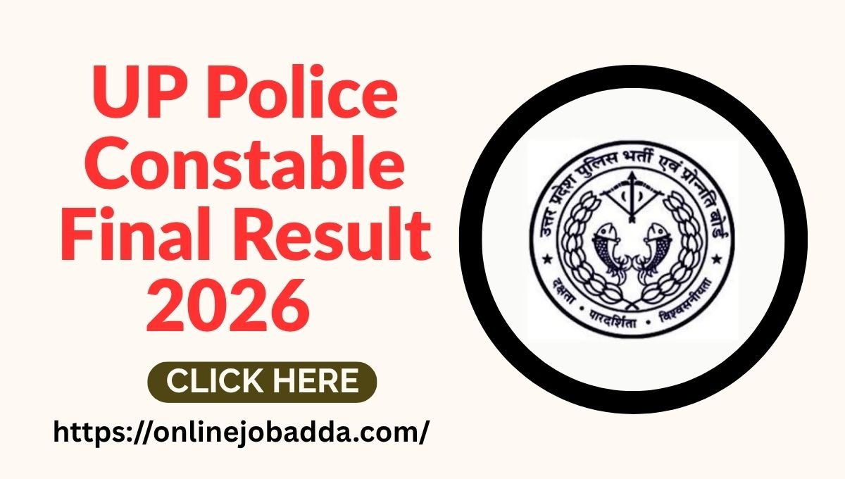 UP Constable Final Result 2026