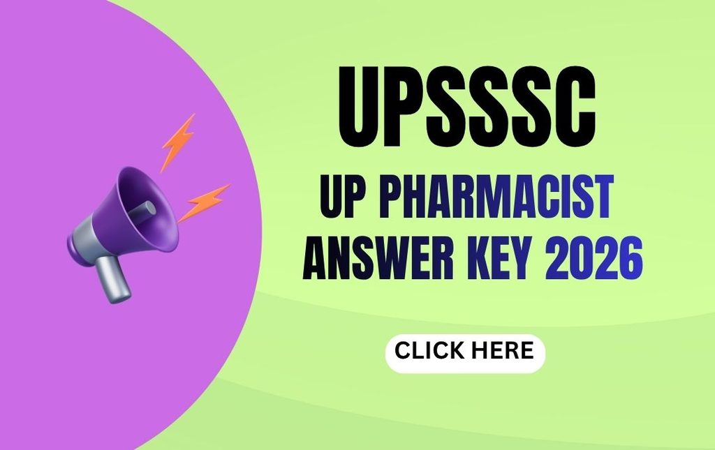 UP Pharmacist Answer Key 2026