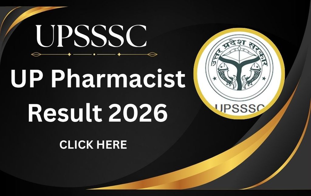 UPSSSC Pharmacist Result 2026